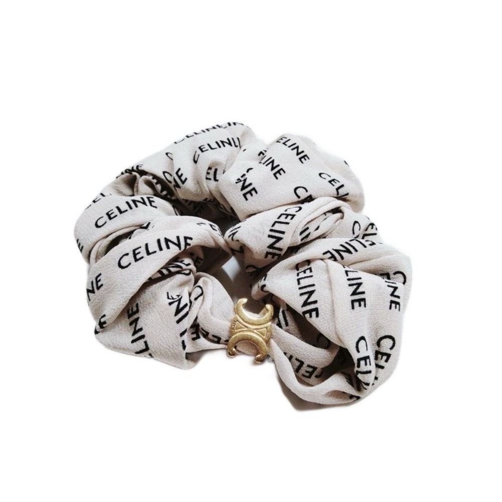 CELINE TRIOMPHE SCRUNCHIE - Picture 1 of 2